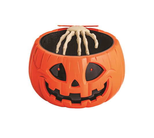 Animated Jack - O - Lantern Candy Bowl - Veranda Cafe & Mercantile