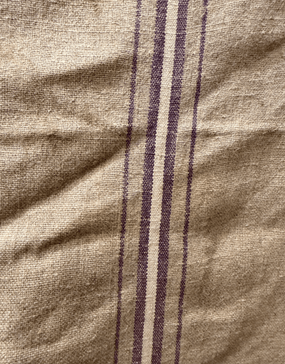Antique 19th - century French water - driven mill sack - Veranda Cafe & Mercantile