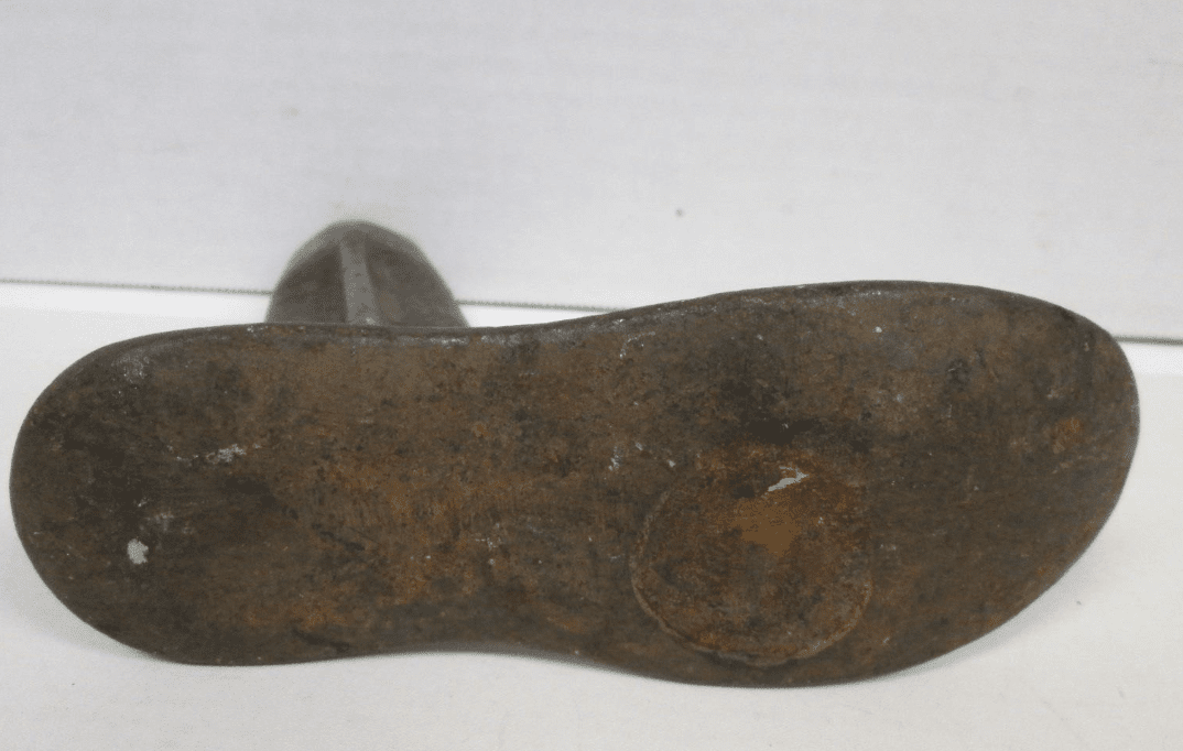 Antique Cast Iron Cobbler Child's Shoe Form Mold Number 93 - Veranda Cafe & Mercantile
