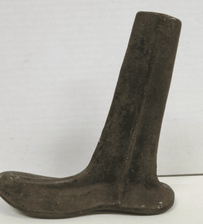 Antique Cast Iron Cobbler Child's Shoe Form Mold Number 93 - Veranda Cafe & Mercantile