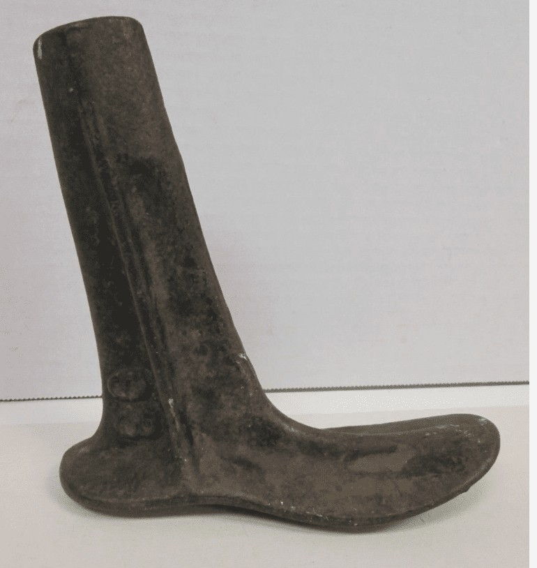 Antique Cast Iron Cobbler Child's Shoe Form Mold Number 93 - Veranda Cafe & Mercantile