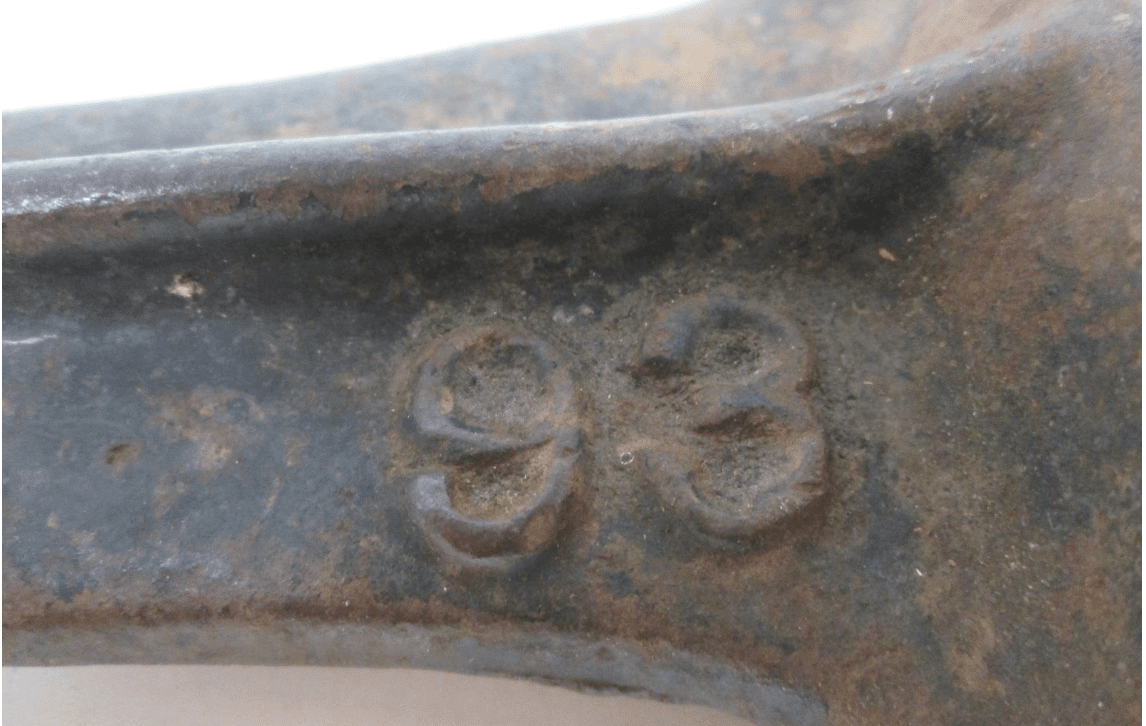 Antique Cast Iron Cobbler Child's Shoe Form Mold Number 93 - Veranda Cafe & Mercantile