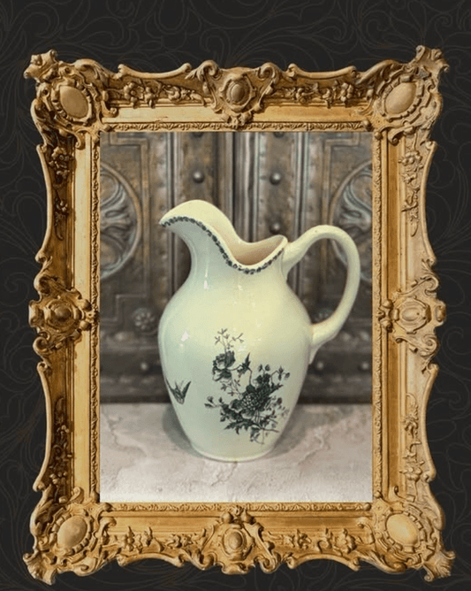 Antique Choisy‑le‑Roi “Sce Français” Pitcher - Veranda Cafe & Mercantile