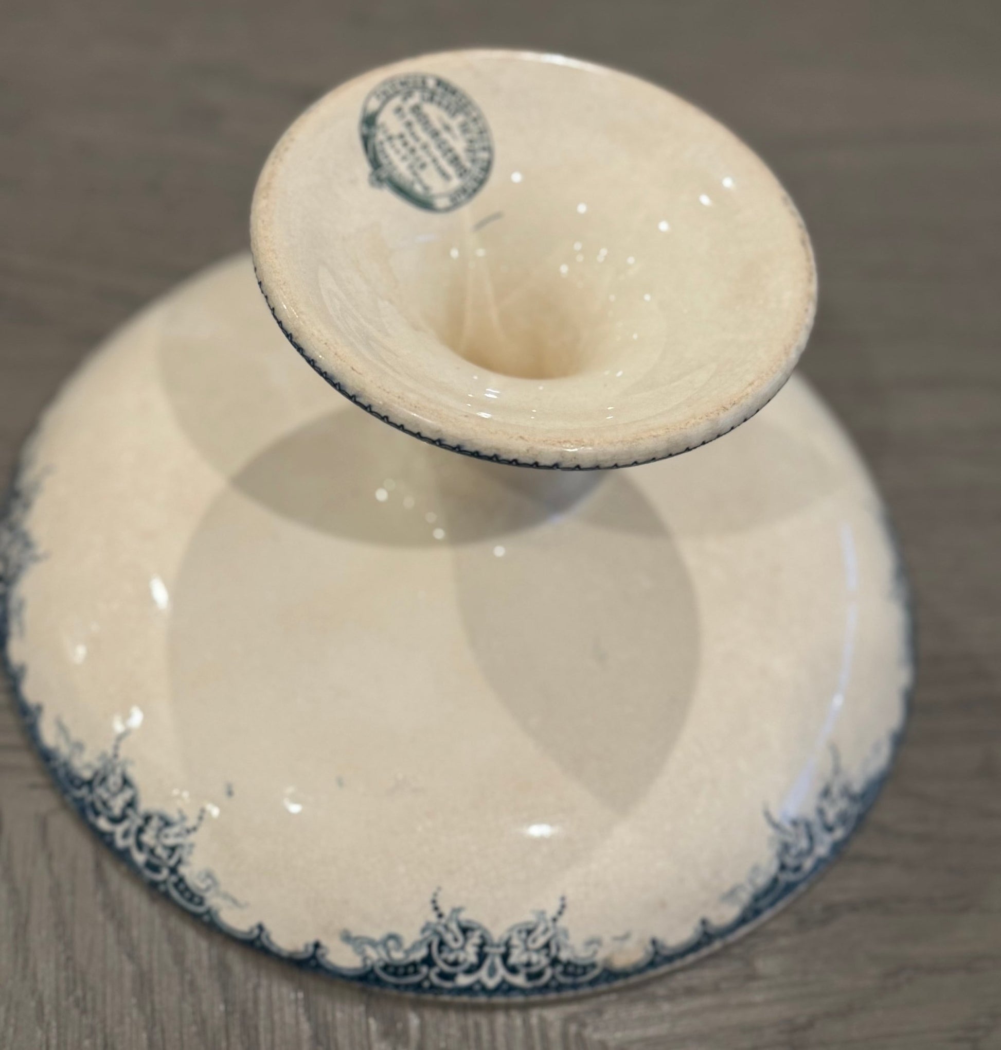 Antique French Compote - Veranda Cafe & Mercantile