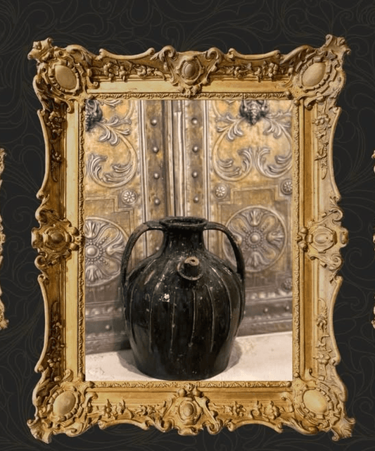 Antique French Provincial 19th Century Walnut Oil Jug - Veranda Cafe & Mercantile