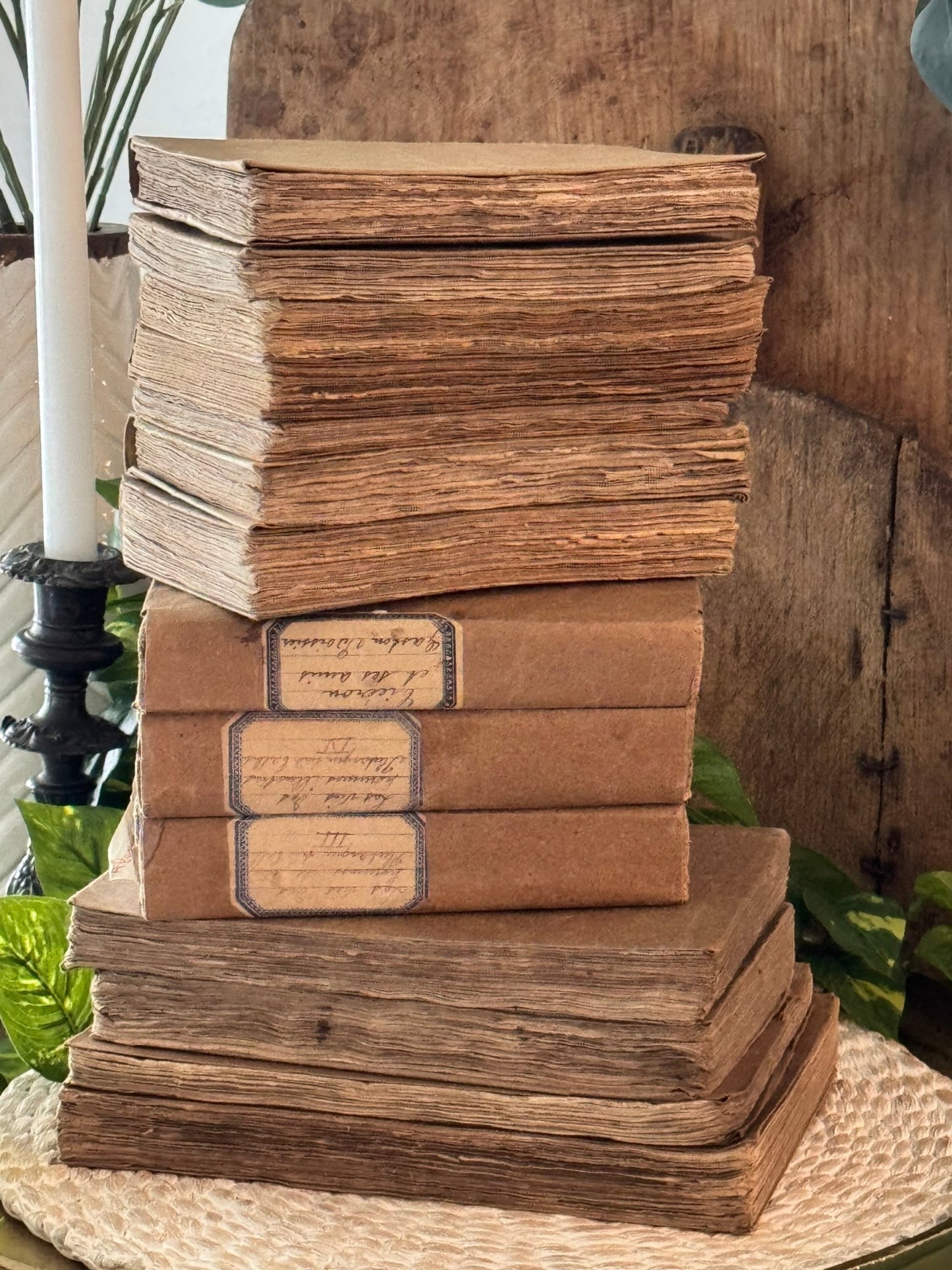 Antique French Rag Book - Veranda Cafe & Mercantile