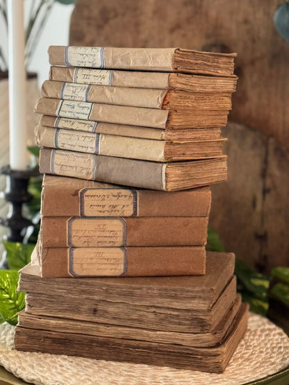 Antique French Rag Book - Veranda Cafe & Mercantile