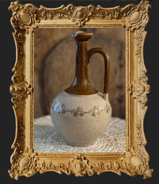 Antique French Saint - Uze Decanter - Veranda Cafe & Mercantile