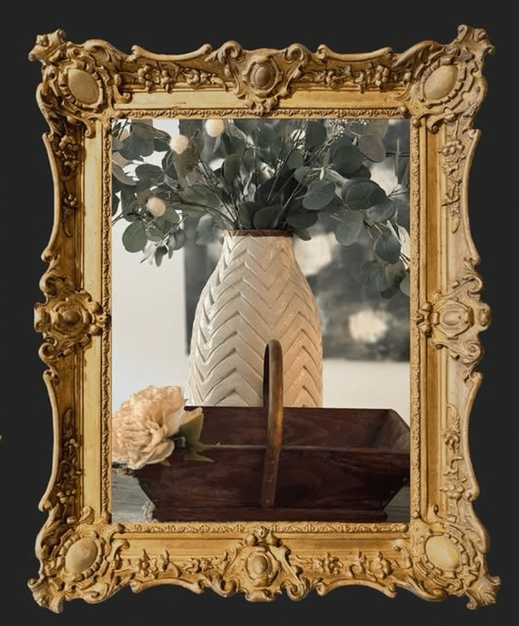 Antique French Trug - Veranda Cafe & Mercantile