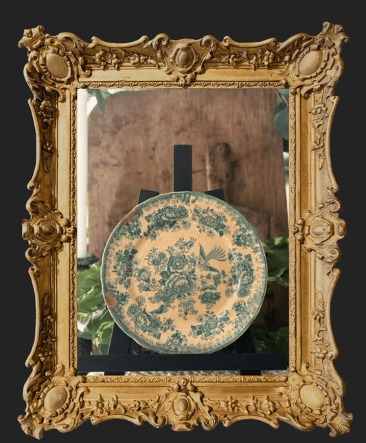 Antique Sacavém plate - Veranda Cafe & Mercantile