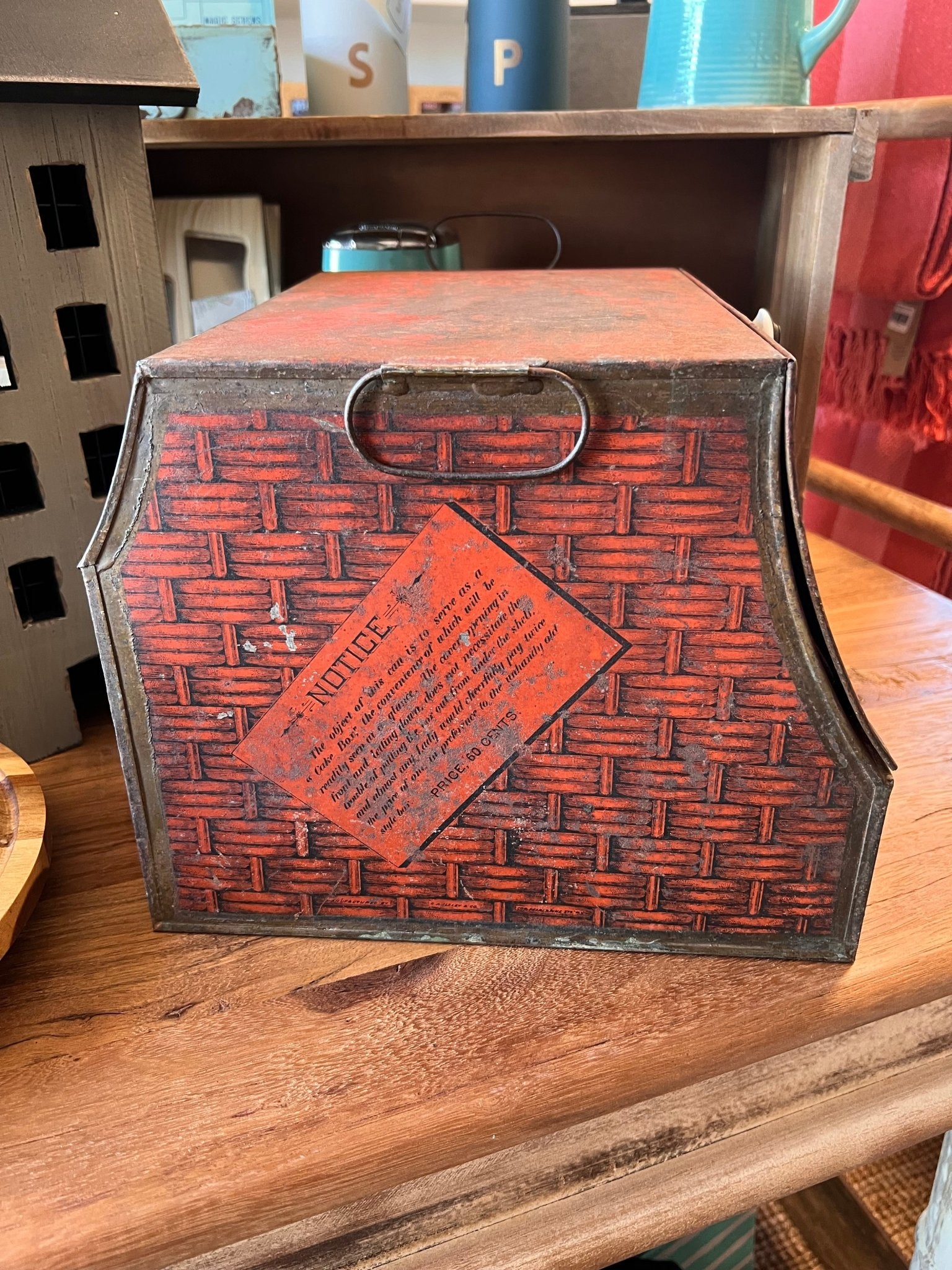 Antique SCHEPPS Cake Box - Veranda Cafe & Mercantile