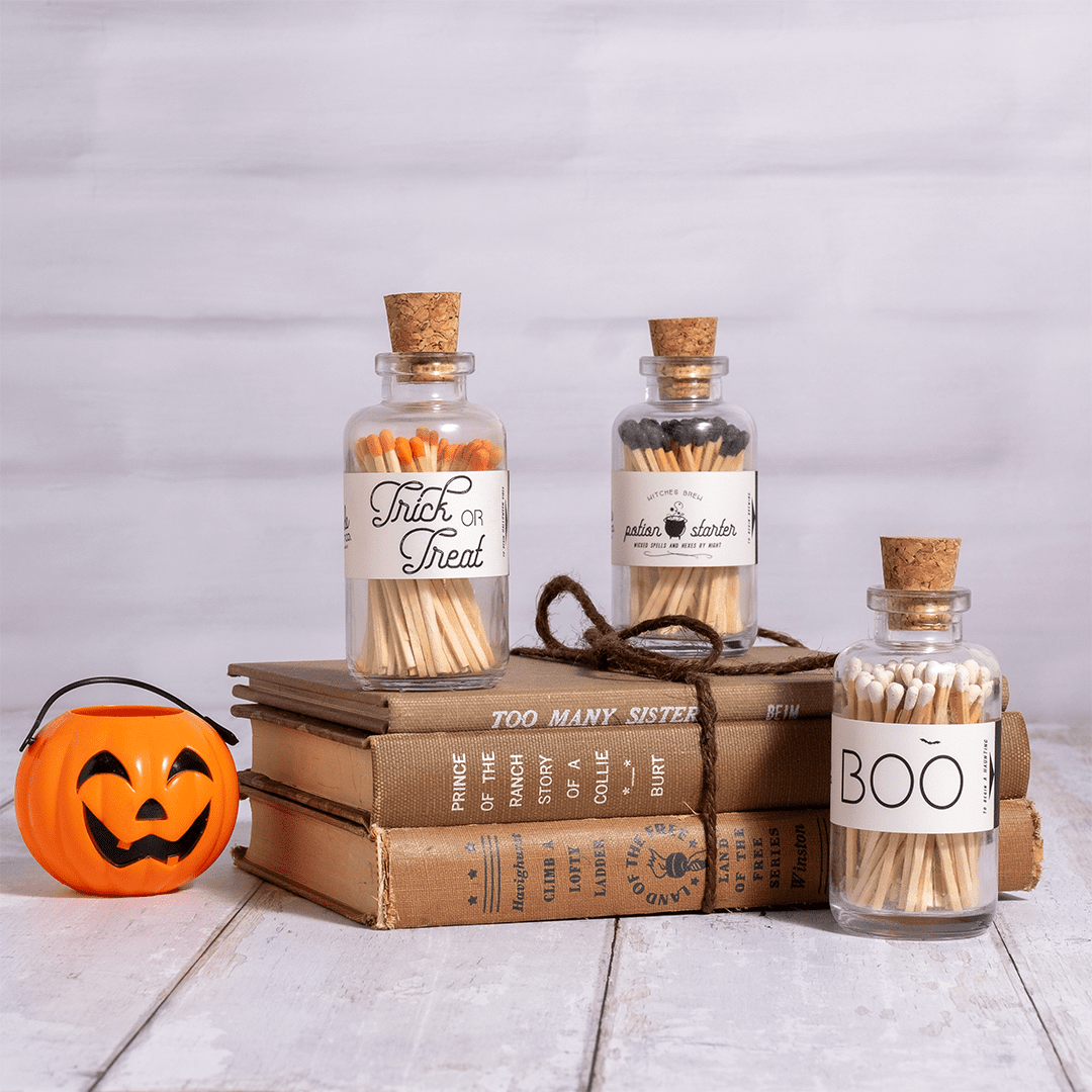 Apothecary Vintage Halloween Boo Matches - Veranda Cafe & Mercantile