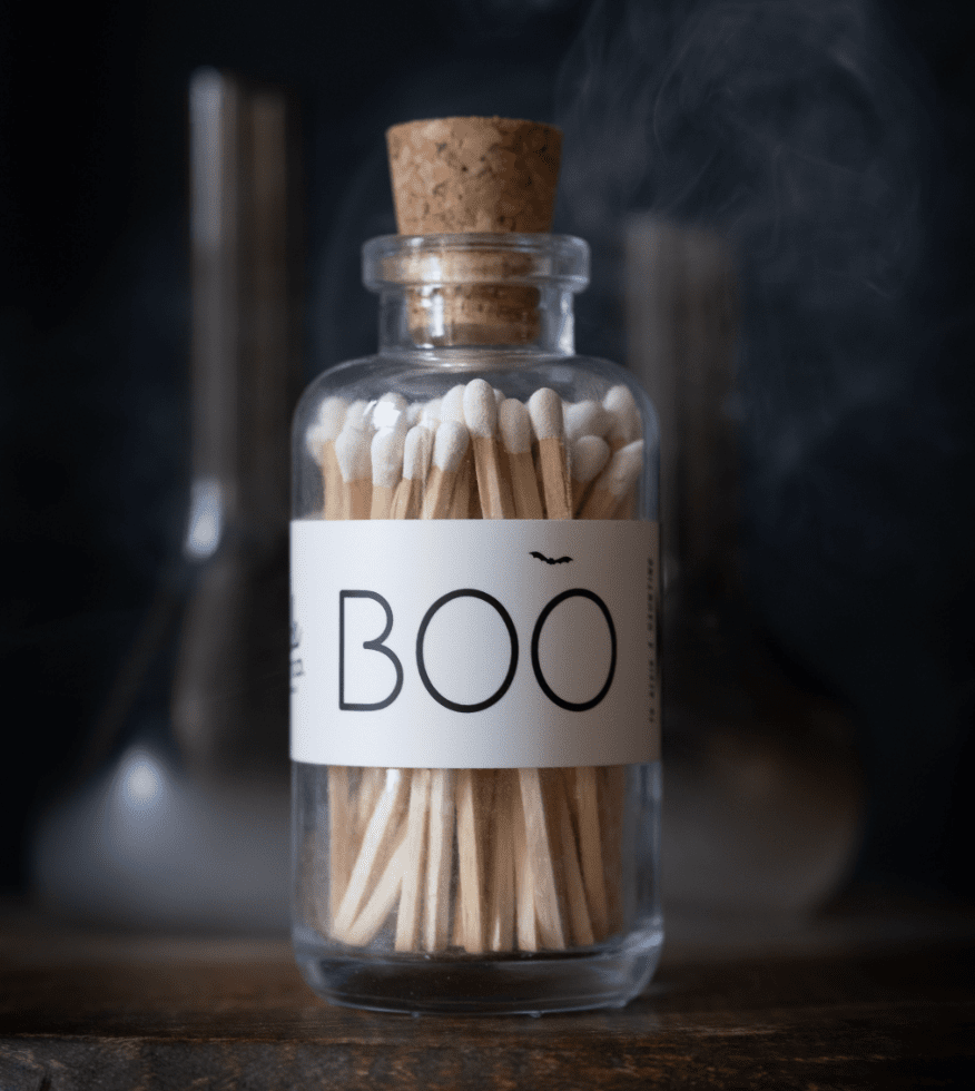 Apothecary Vintage Halloween Boo Matches - Veranda Cafe & Mercantile