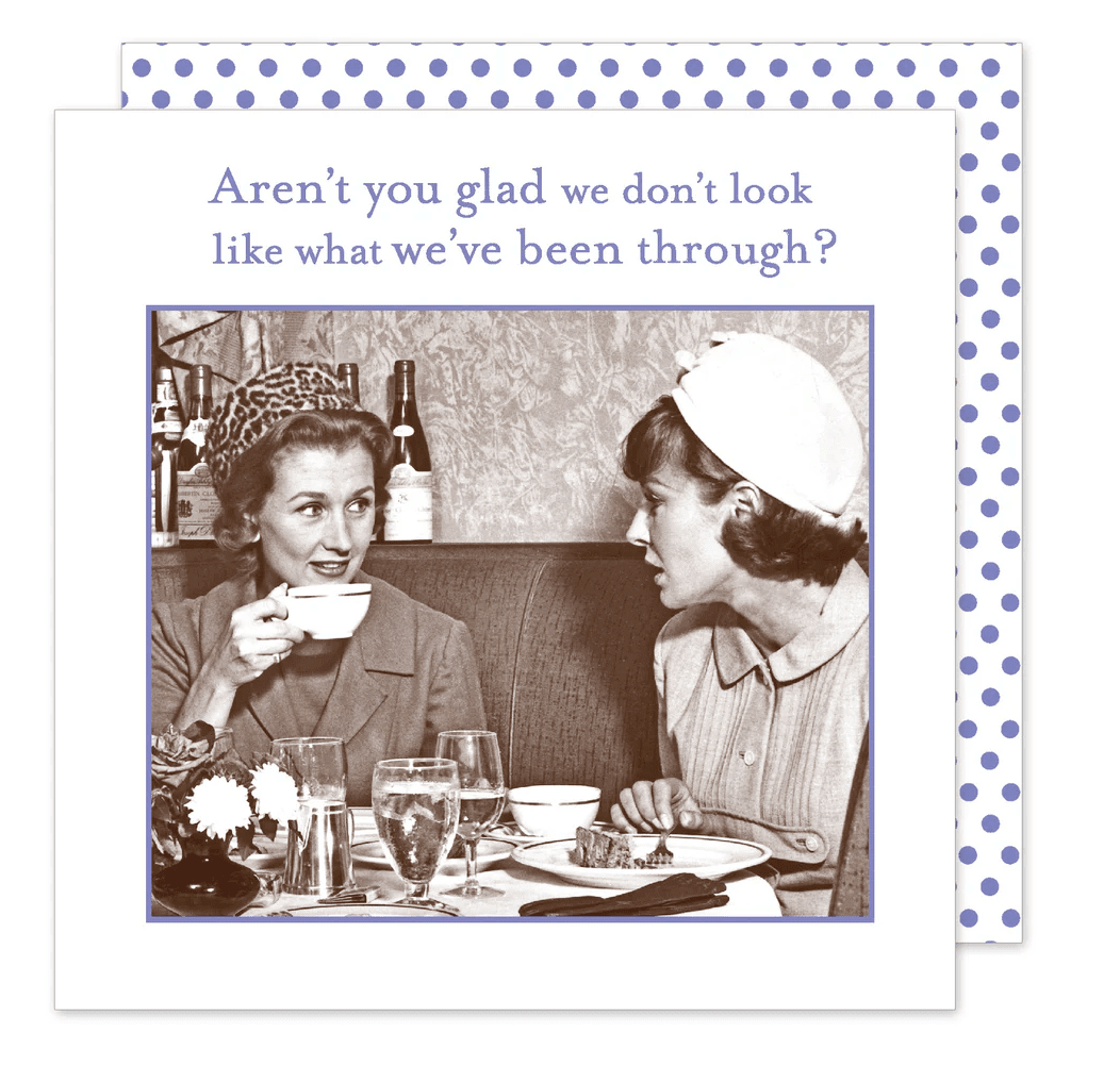 Aren't You Glad Beverage Napkins - Veranda Cafe & Mercantile