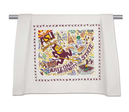 Arizona State University Dish Towel - Veranda Cafe & Mercantile