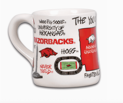 Arkansas, University of Icon Mug - Veranda Cafe & Mercantile