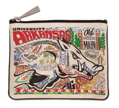 Arkansas, University of Zip Pouch - Veranda Cafe & Mercantile