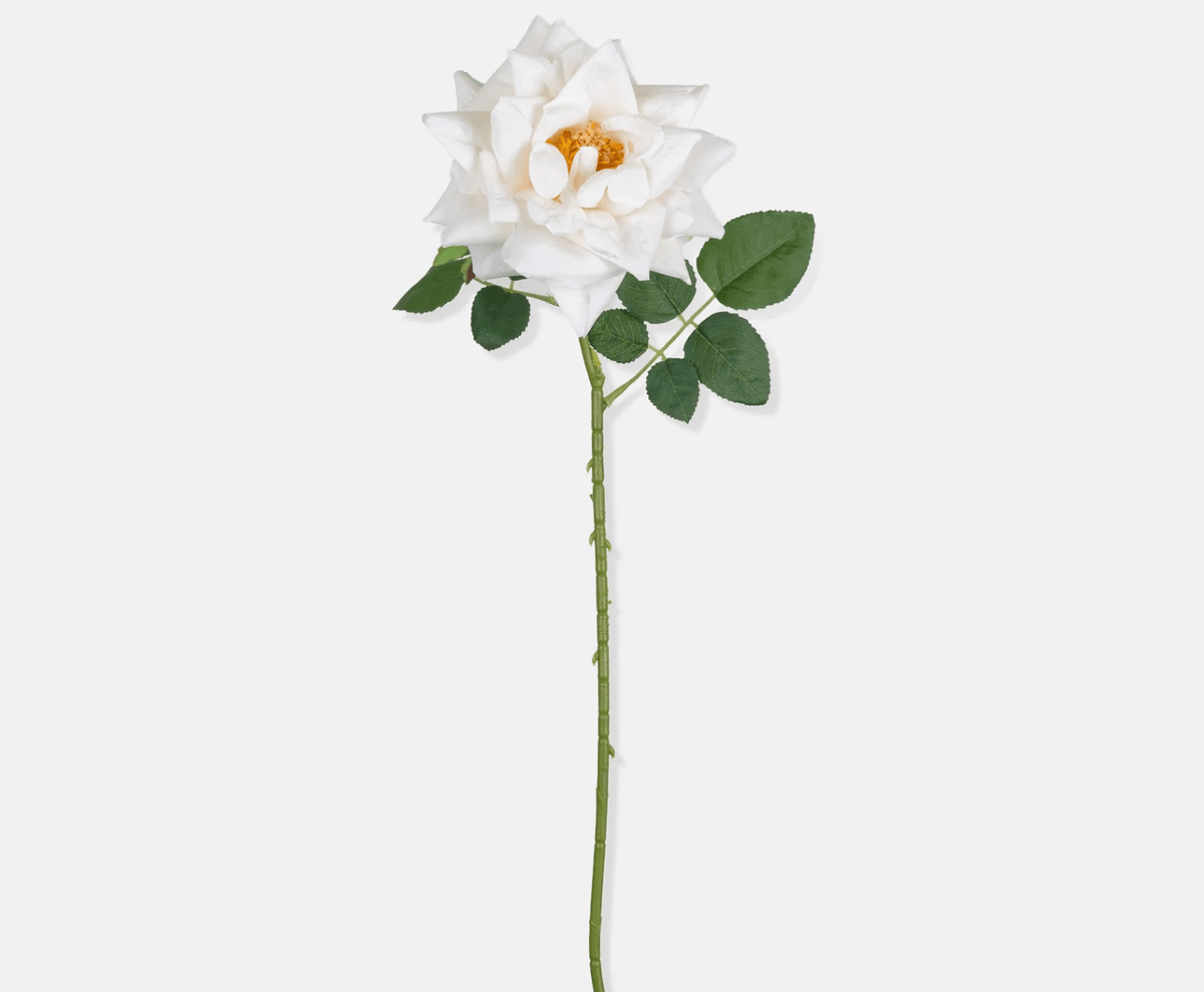 Artificial Winter Rose - Veranda Cafe & Mercantile