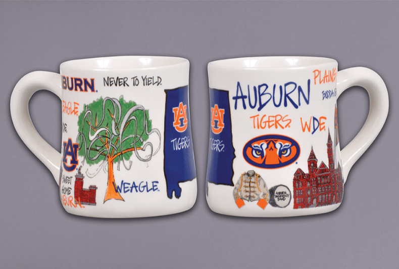 Auburn University Icon Mug - Veranda Cafe & Mercantile