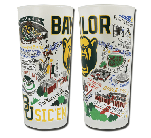 Baylor University Drinking Glass Set - Veranda Cafe & Mercantile