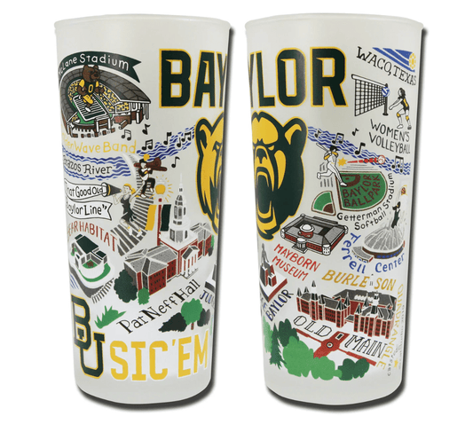 Baylor University Drinking Glass Set - Veranda Cafe & Mercantile