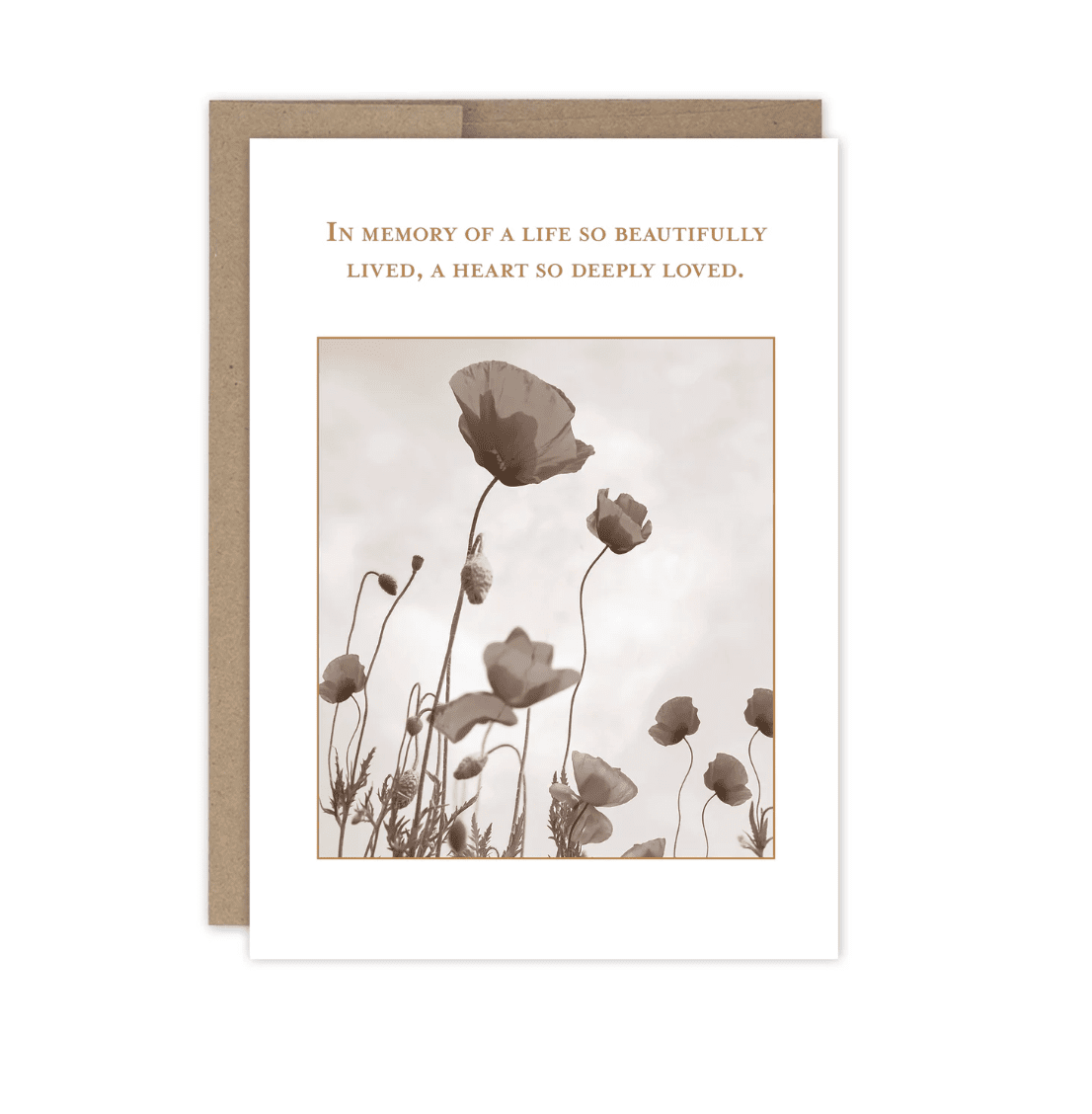 Beautifully Lived Sympathy Card SM750 - Veranda Cafe & Mercantile