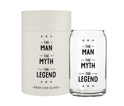 Beer Glass - Man Myth Legend - Veranda Cafe & Mercantile