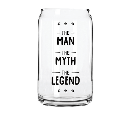Beer Glass - Man Myth Legend - Veranda Cafe & Mercantile