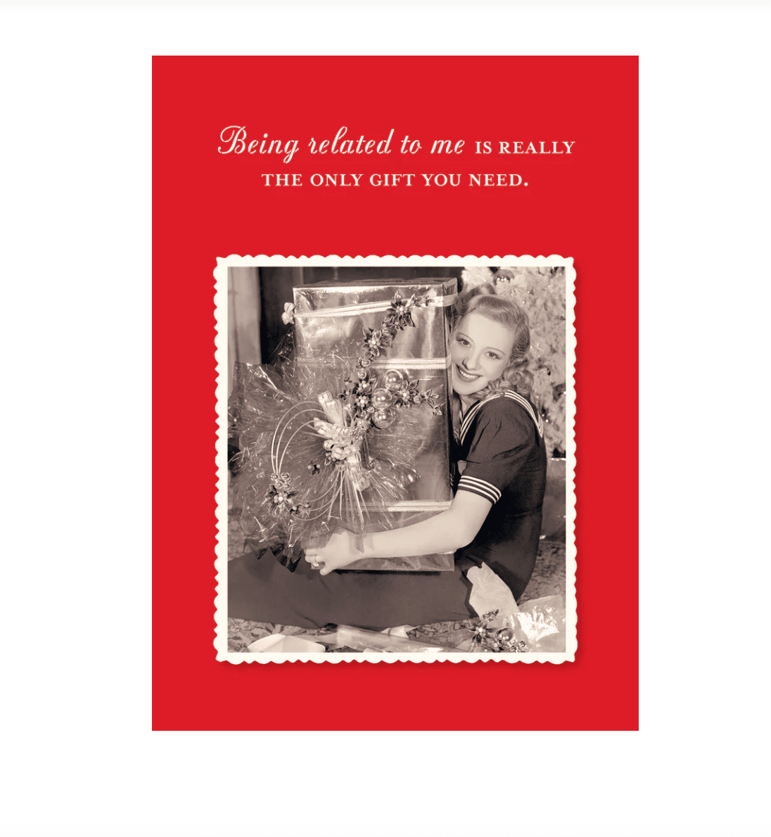 Being Related Holiday Card - Veranda Cafe & Mercantile