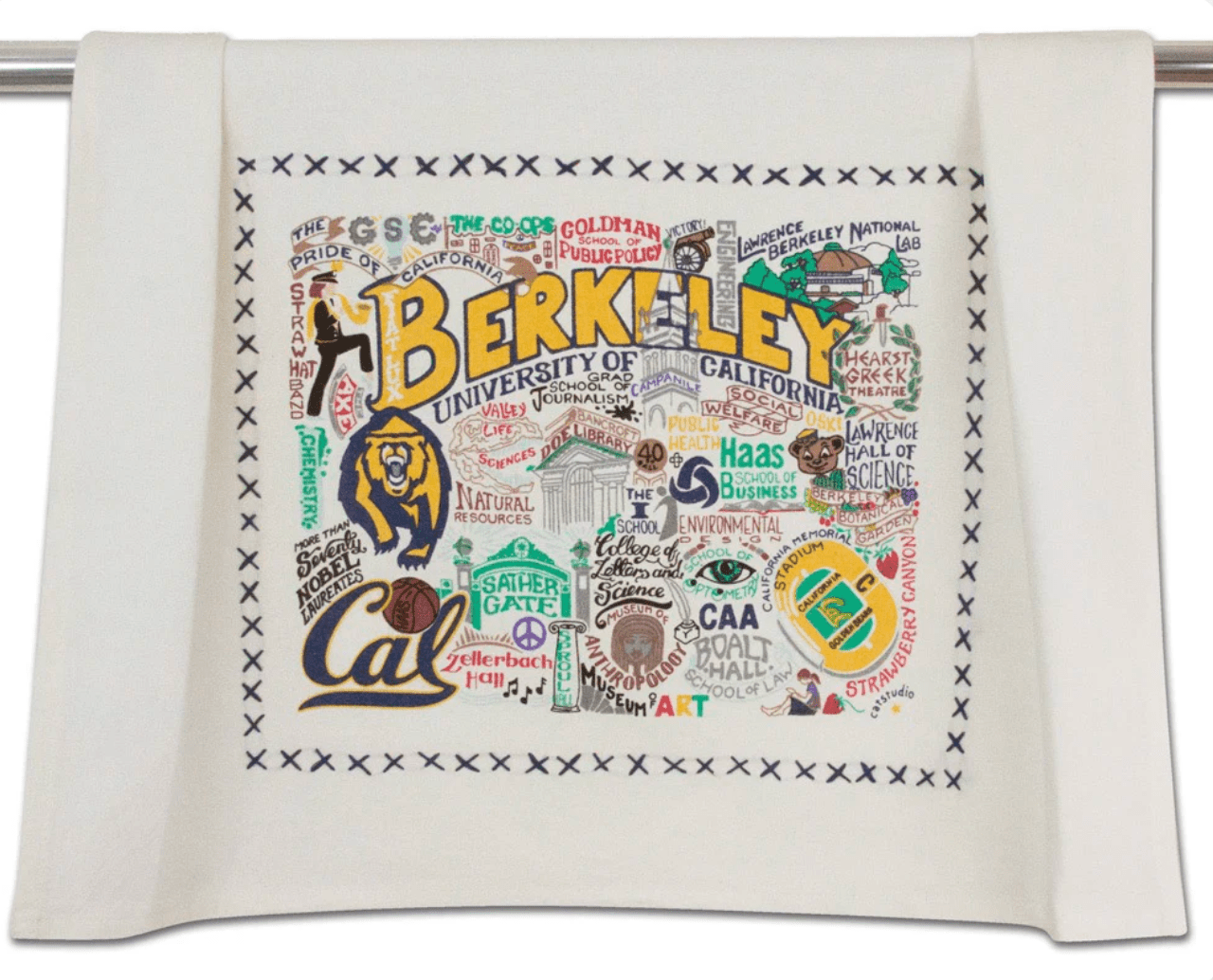Berkeley, UC (Cal) Athletic Dish Towel - Veranda Cafe & Mercantile