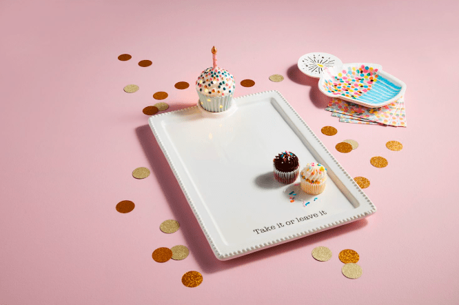 Birthday Cupcake Light - up Sitter - Veranda Cafe & Mercantile