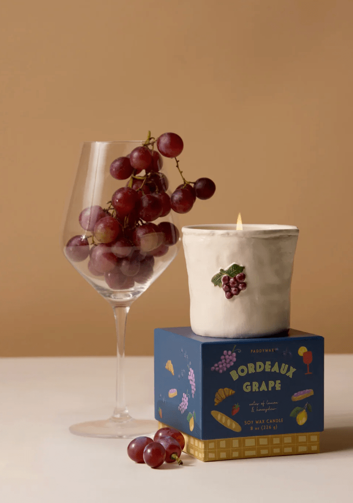 Bistro Candle - Bordeaux Grape - Veranda Cafe & Mercantile