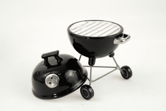 Black Barbeque Salt & Pepper Shaker Set - Veranda Cafe & Mercantile