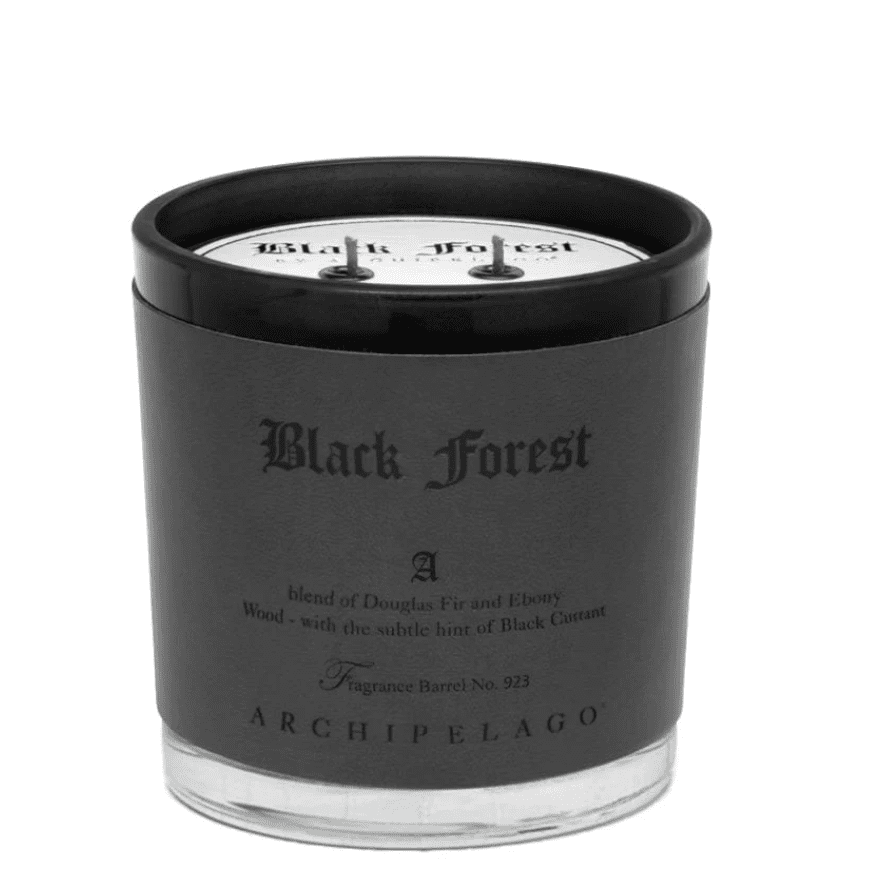 Black Forest Letter Press Candle - Veranda Cafe & Mercantile