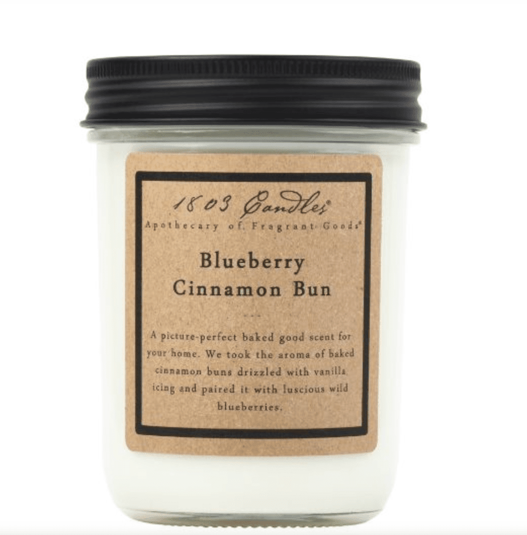 Blueberry Cinnamon Bun Candle - Veranda Cafe & Mercantile