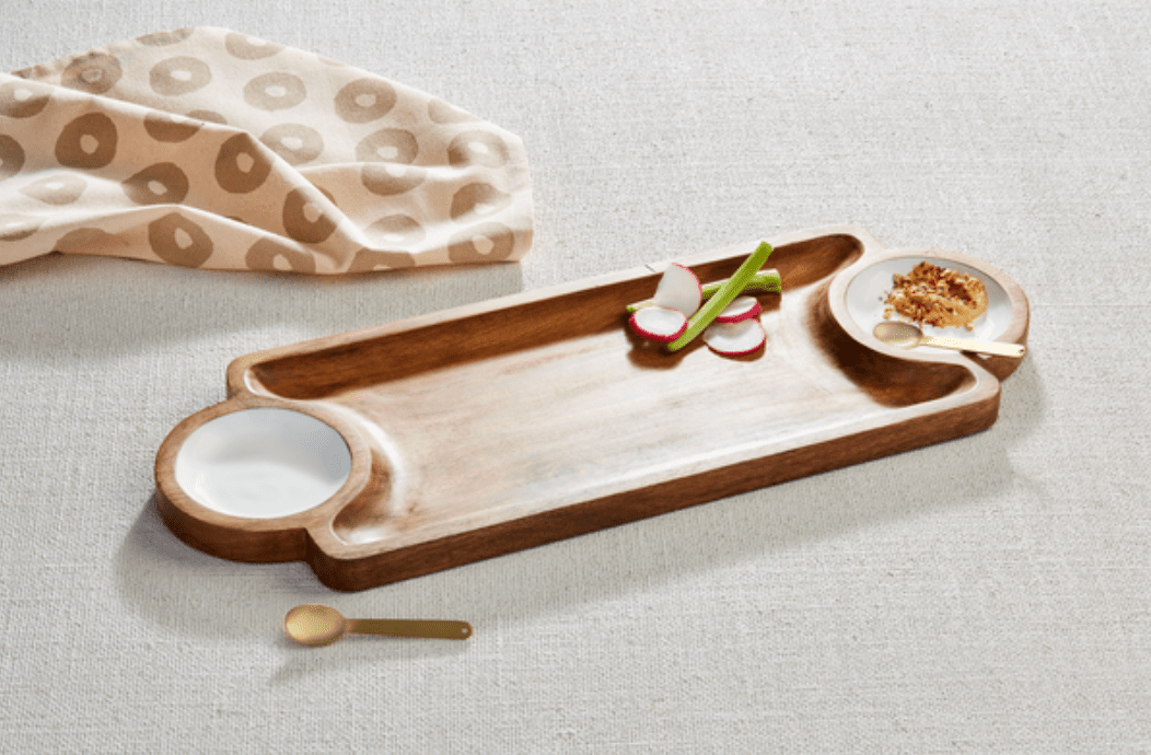 Board With Enamel Dip Set - Veranda Cafe & Mercantile
