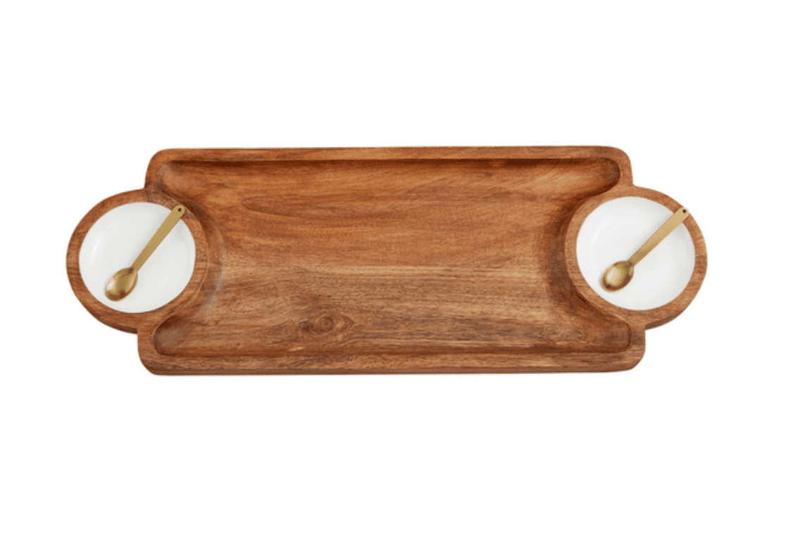 Board With Enamel Dip Set - Veranda Cafe & Mercantile
