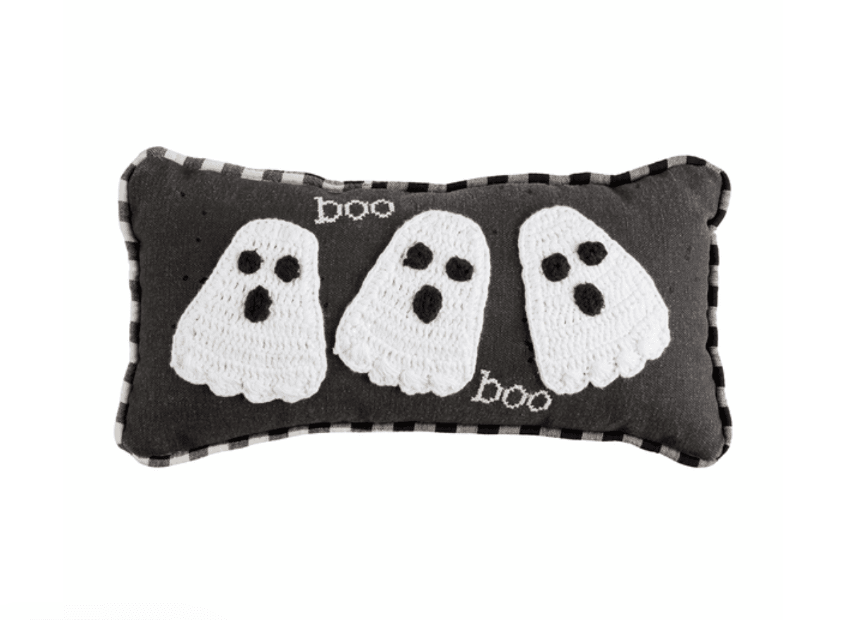 Boo Mini Pillow - Veranda Cafe & Mercantile