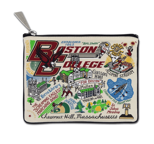 Boston College Zip Pouch - Veranda Cafe & Mercantile