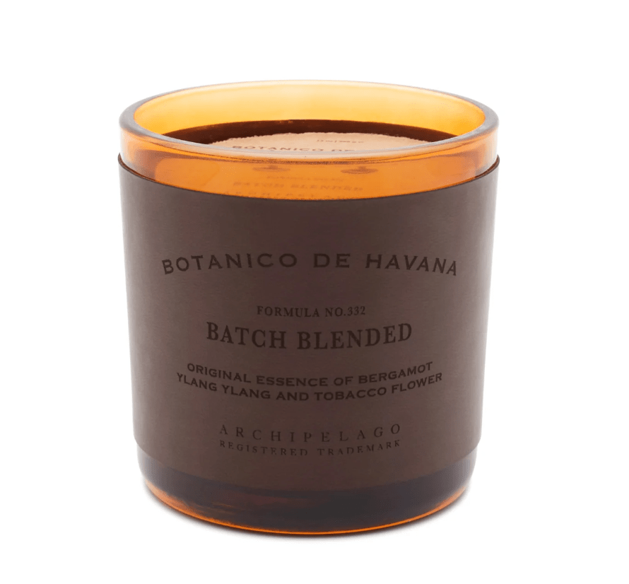 Botanico de Havana Letter Press Candle - Veranda Cafe & Mercantile