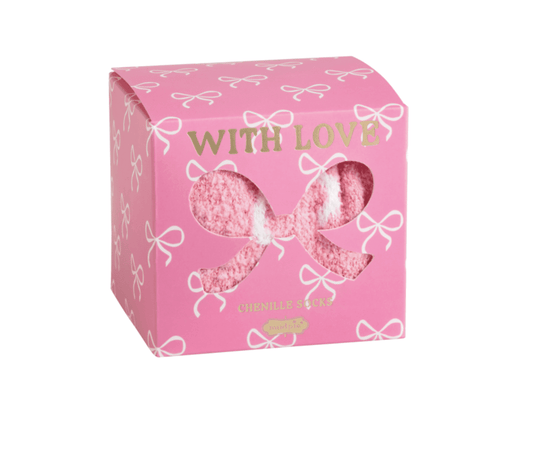 Bow Valentine's Socks - Veranda Cafe & Mercantile