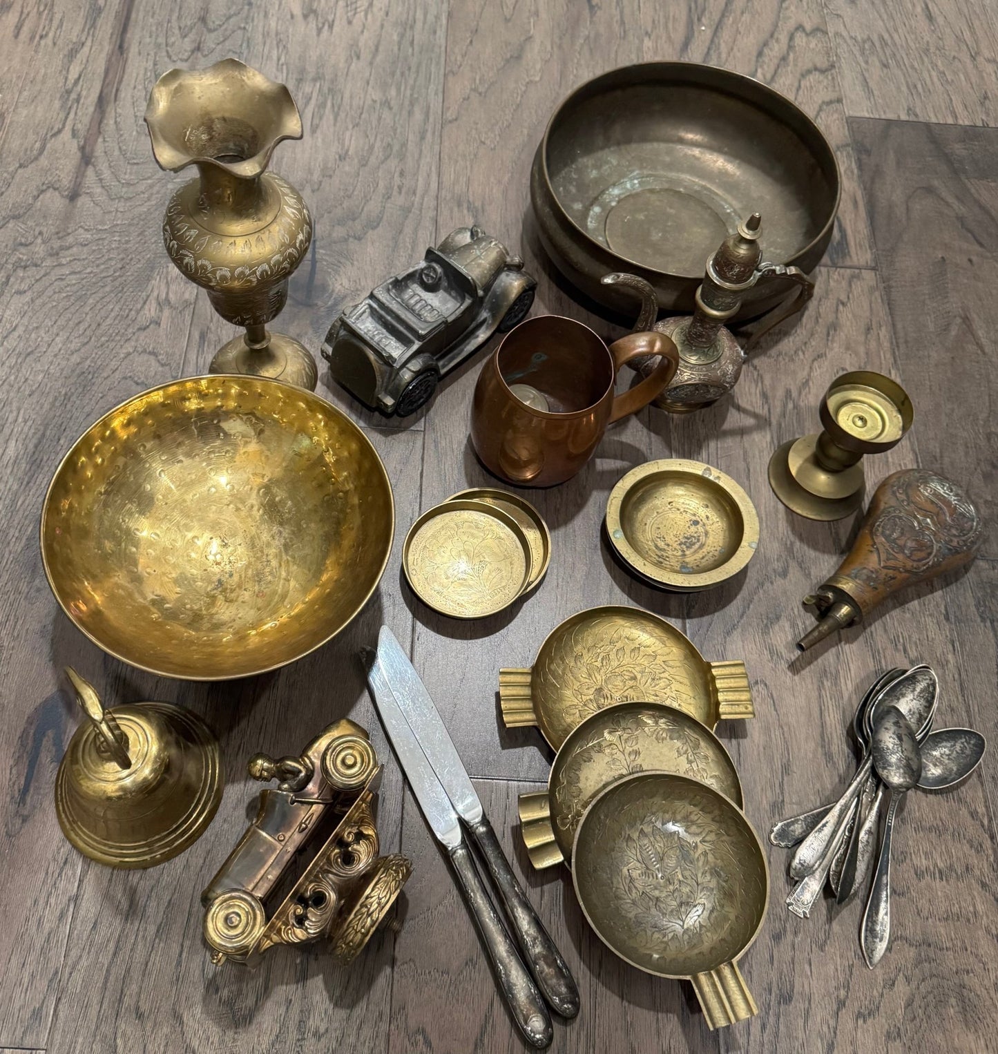 Brass and Silverplate Bundle - Veranda Cafe & Mercantile