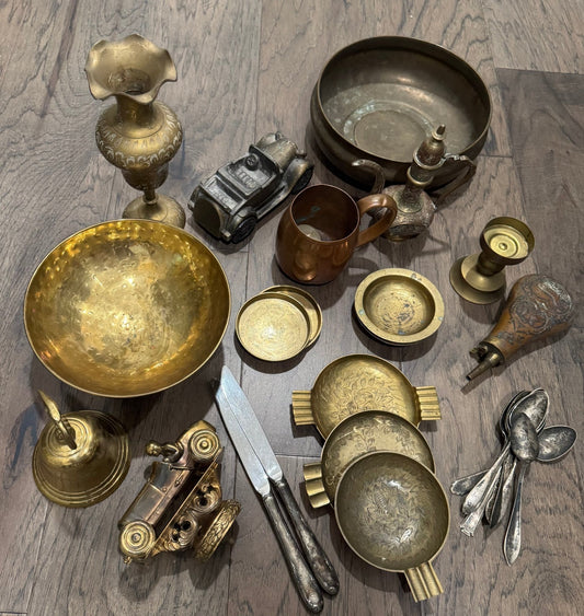 Brass and Silverplate Bundle - Veranda Cafe & Mercantile