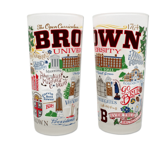 Brown University Drinking Glass Set - Veranda Cafe & Mercantile