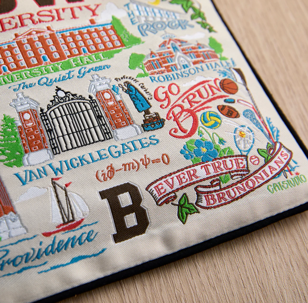 Brown University Zip Pouch - Veranda Cafe & Mercantile
