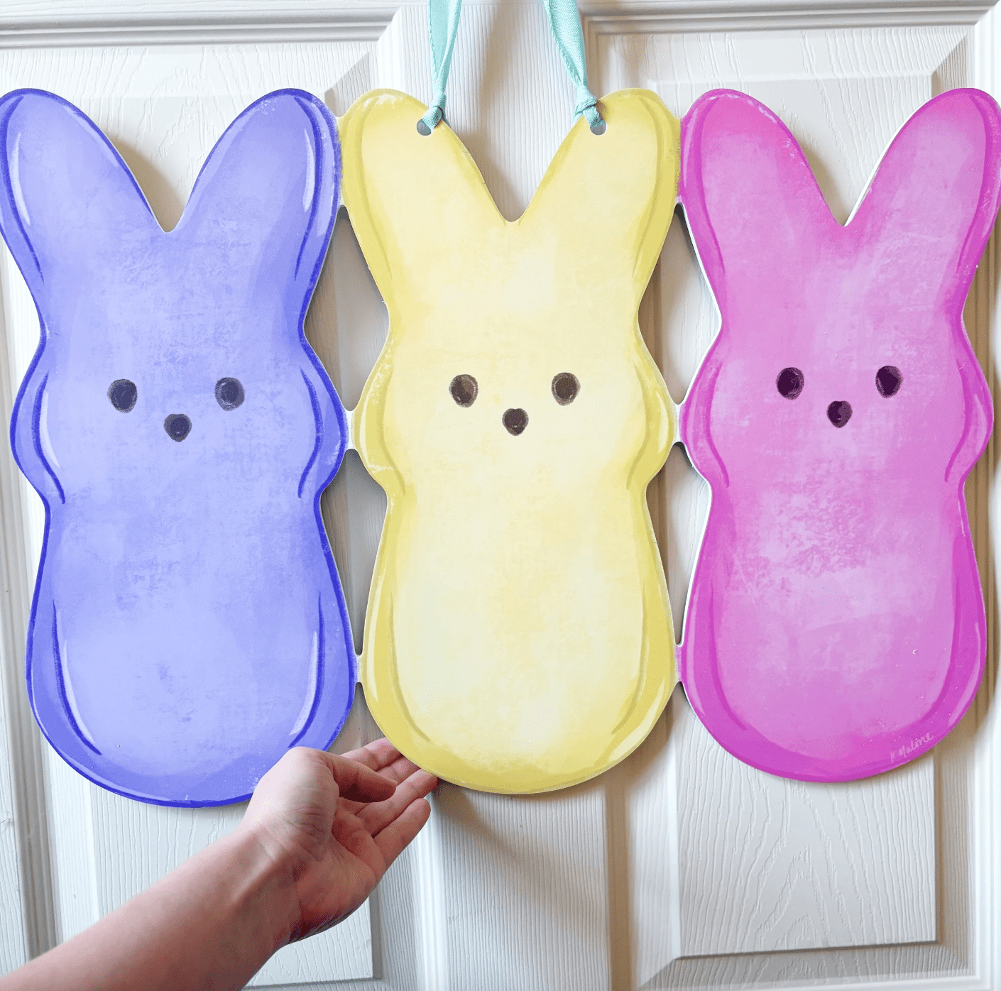 Bunny Treats Door Hanger - Veranda Cafe & Mercantile