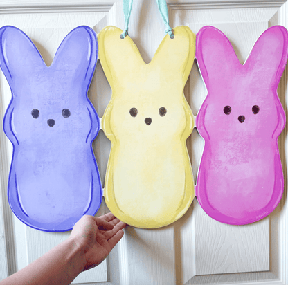Bunny Treats Door Hanger - Veranda Cafe & Mercantile