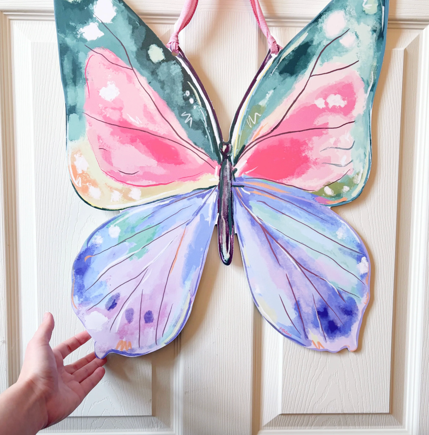 Butterfly Door Hanger - Veranda Cafe & Mercantile