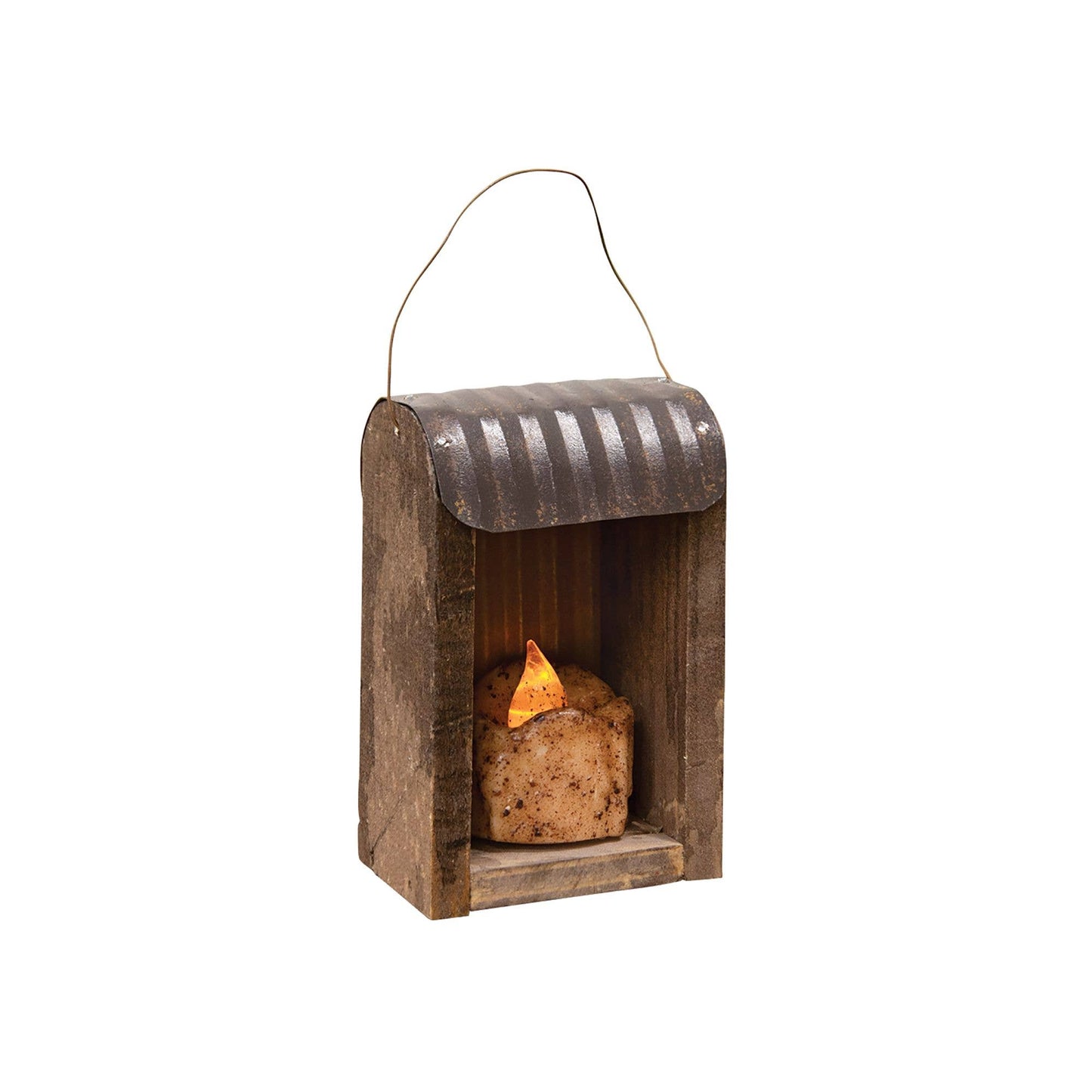 Tin Roof Tealight Hut
