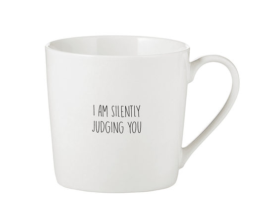 Cafe Mug - Silently Judging - Veranda Cafe & Mercantile